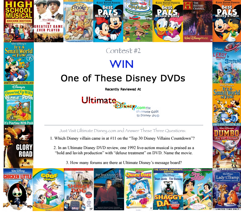 Click DVD cover to read UltimateDisney.com's review.